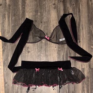 The Luxe Collection vintage Y2K  lingerie set - small